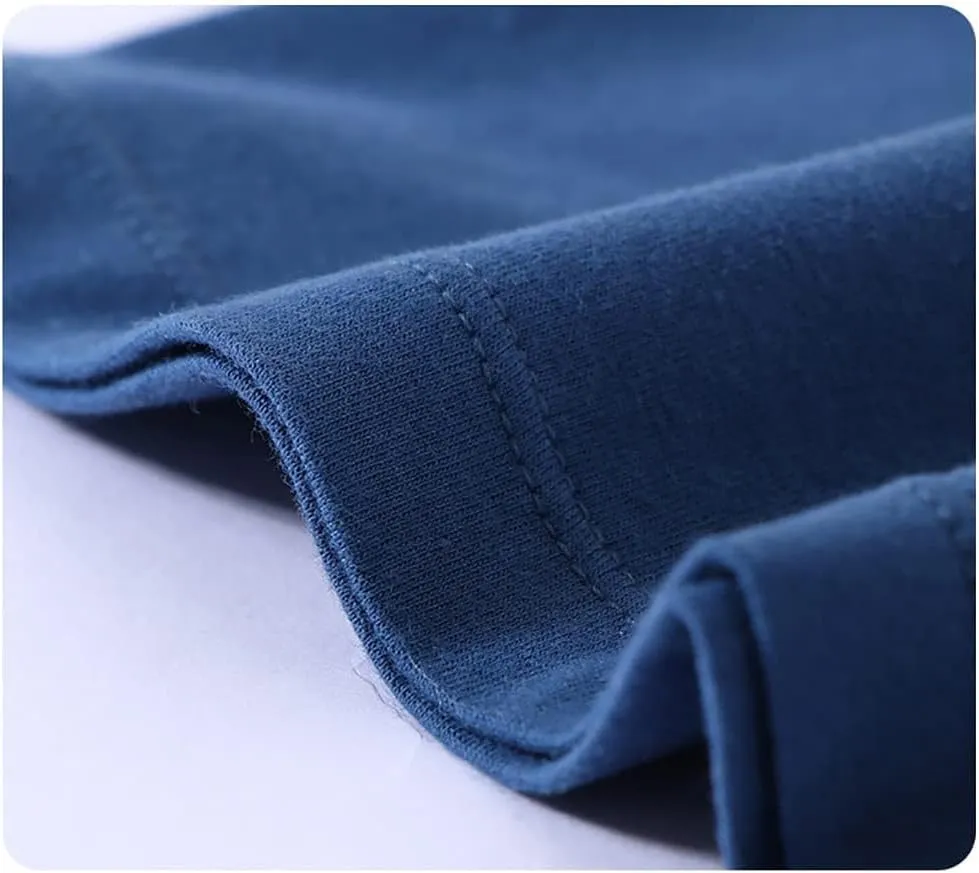 ABALACOCO Big Girls Boys 3 Sets (6pcs) Cotton Longs Sleeve Undershirts Autumn Winter Thermal Underwear Pants Suit 4-10T