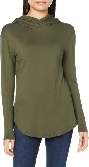 Amazon Essentials Women's Supersoft Terry Essentials Hoodie, Standard-Fit Long-Sleeve Pullover