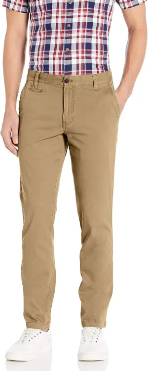 Arrow Men's American Heritage Washed Twill Slim Chino