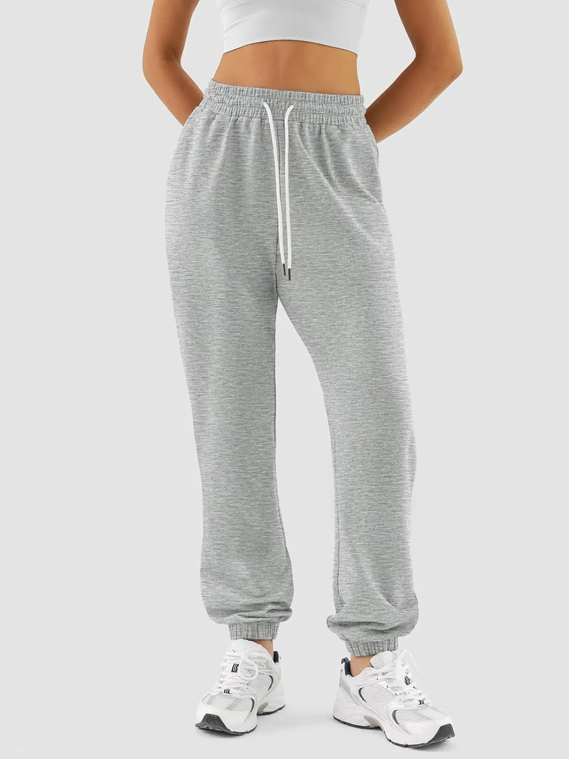 ATHMILE Sweatpants Women Baggy Joggers Workout Loose Lounge Lightweight Comfy Sweat High Waisted Athletic Pants