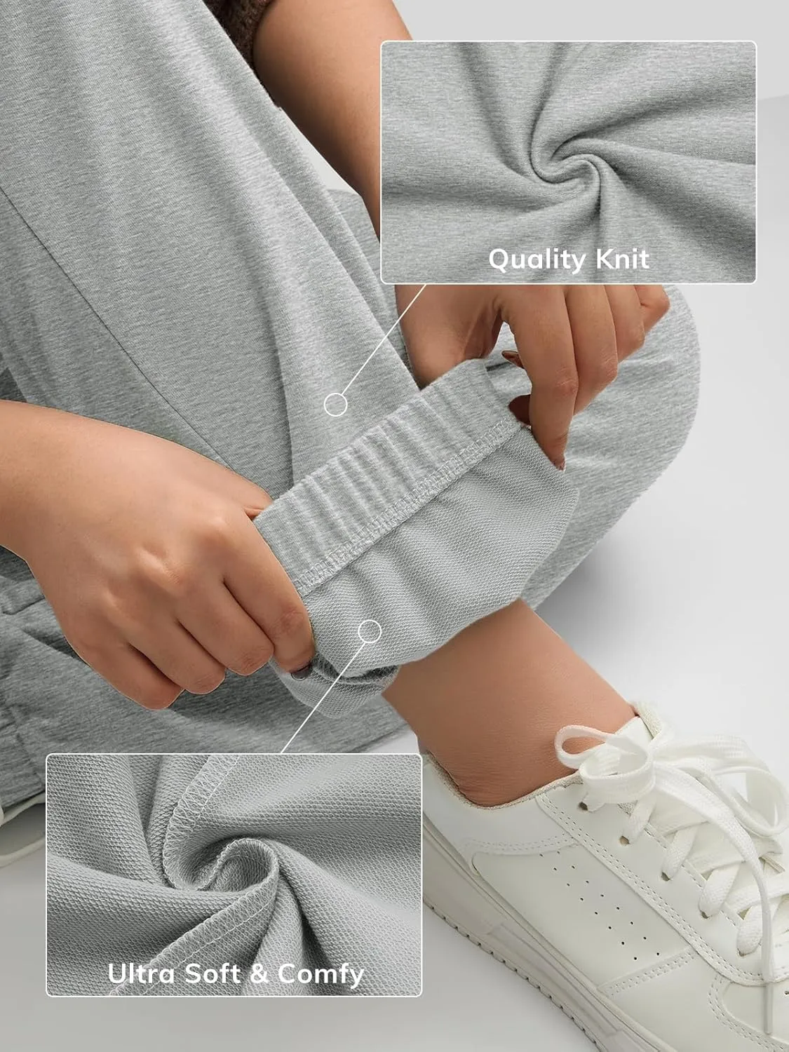 ATHMILE Sweatpants Women Baggy Joggers Workout Loose Lounge Lightweight Comfy Sweat High Waisted Athletic Pants