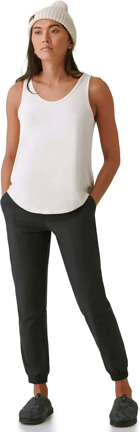 BASS OUTDOOR Womens Pants  Lightweight Joggers with Elastic Waist