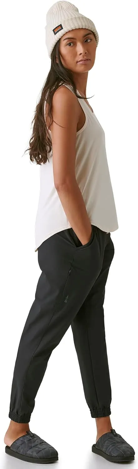 BASS OUTDOOR Womens Pants  Lightweight Joggers with Elastic Waist