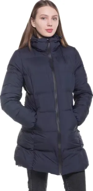 Beinia Women's Seamless Hooded Down Coat Jacket Puffer Parka Jacket