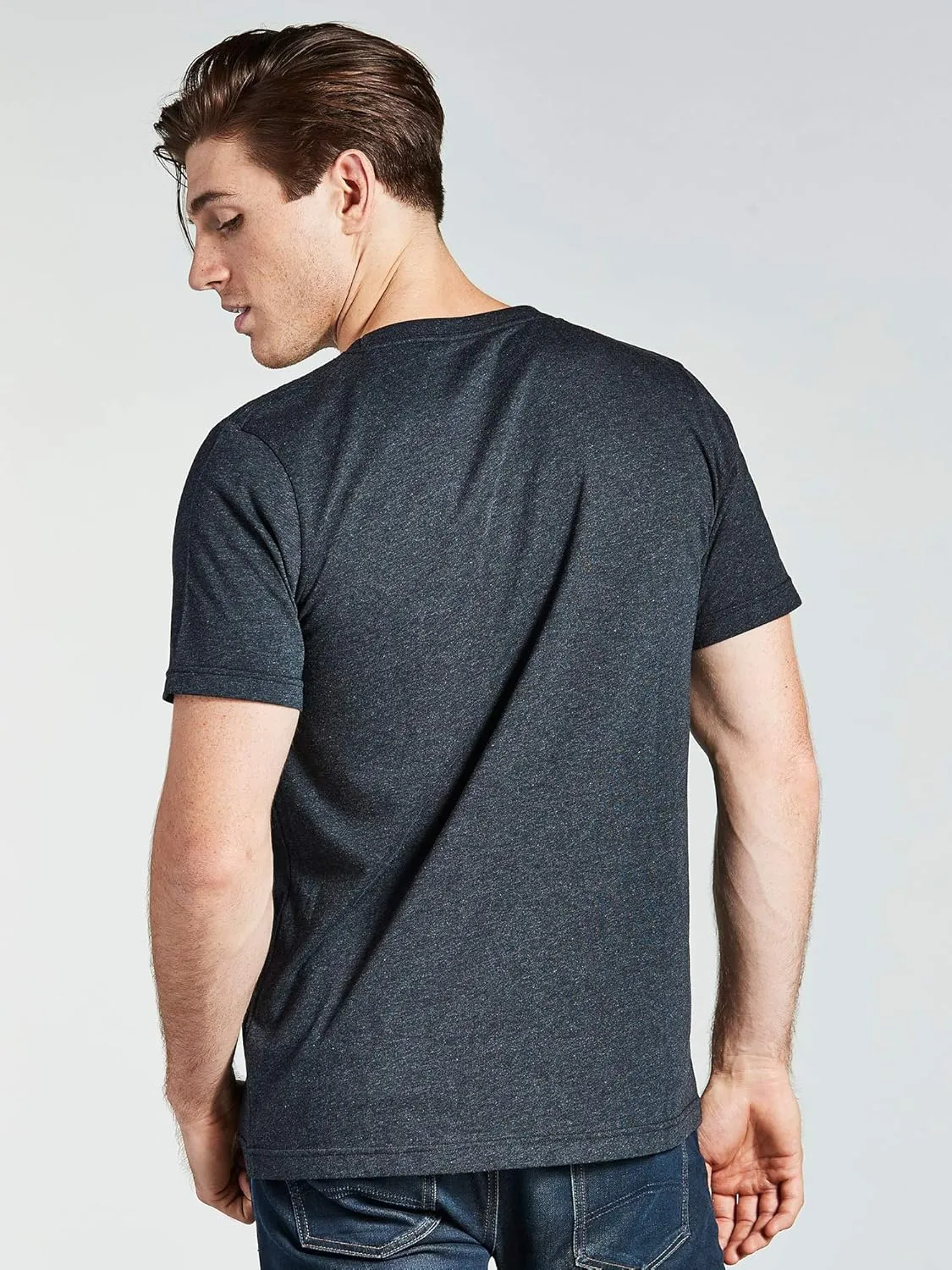 Bolter 4 Pack Men's Everyday Cotton Blend Short Sleeve T-Shirt