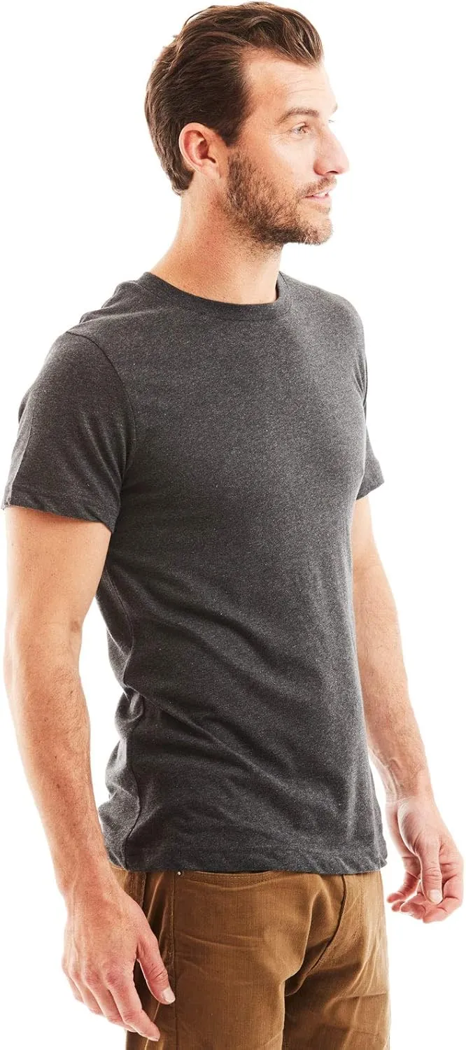 Bolter 4 Pack Men's Everyday Cotton Blend Short Sleeve T-Shirt