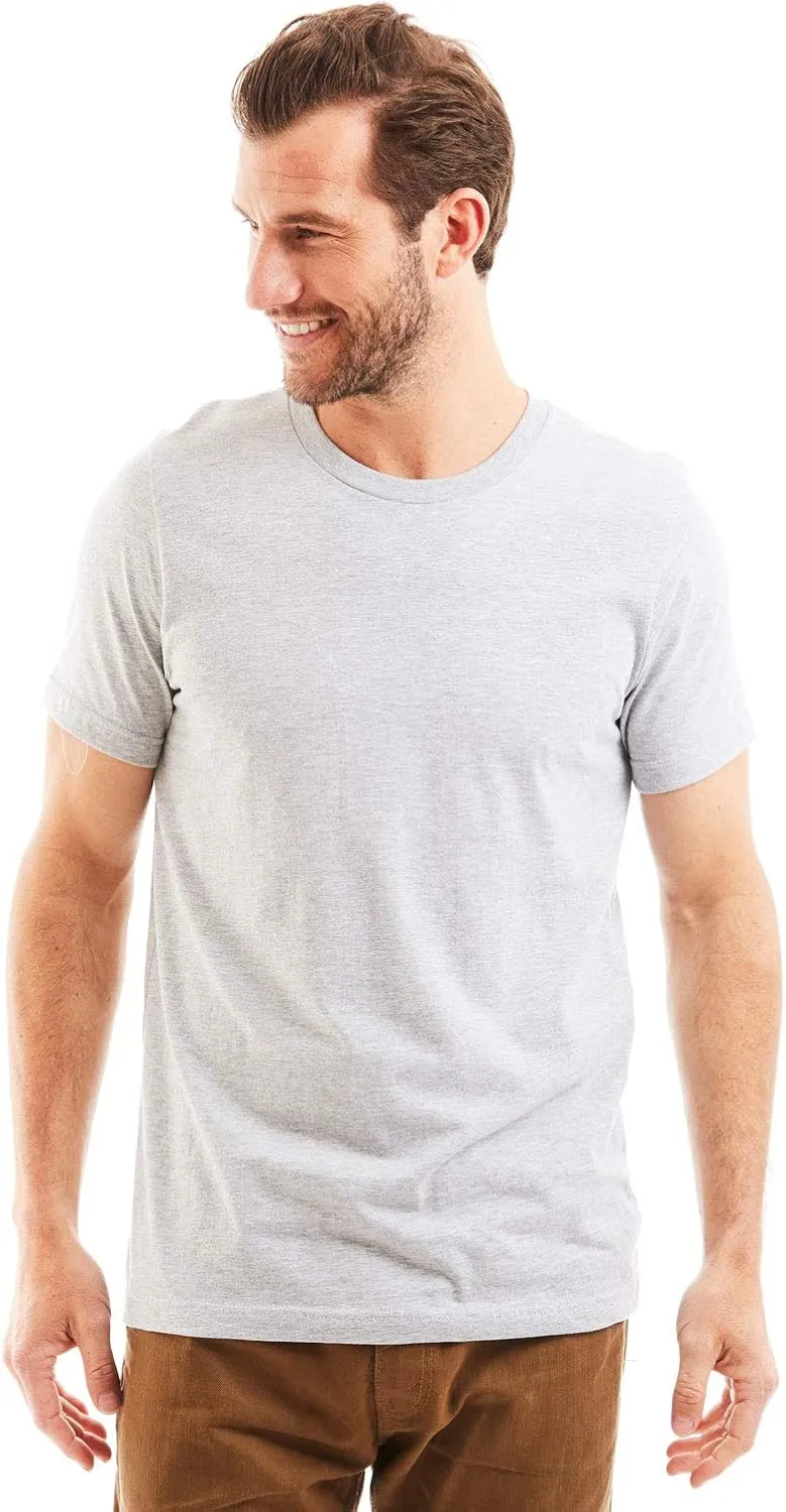 Bolter 4 Pack Men's Everyday Cotton Blend Short Sleeve T-Shirt