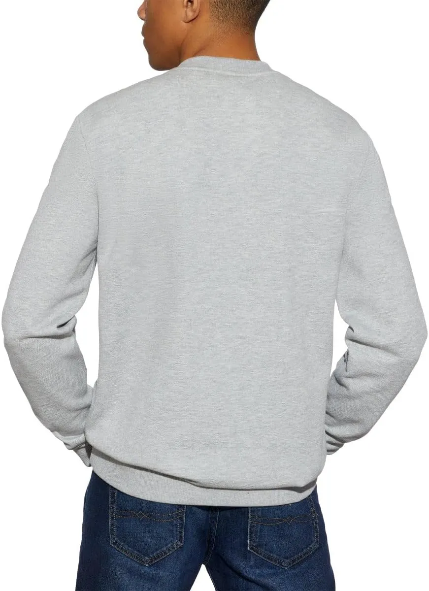 Calvin Klein Mens Standard Fit Crew Neck Sweatshirt