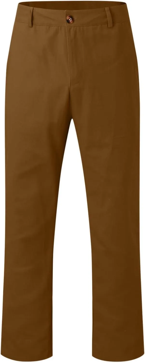 Cargo Pants for Men Big and Tall, with Pockets for Workout Jogging Running Men's Heavyweight Sweatpants Fleece Lined
