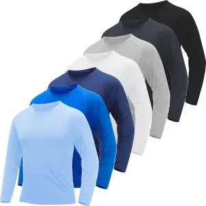 CE' CERDR Long Sleeve Shirts for Men - Quick Dry Moisture Wicking Sun Protection for Fishing Workout Casual