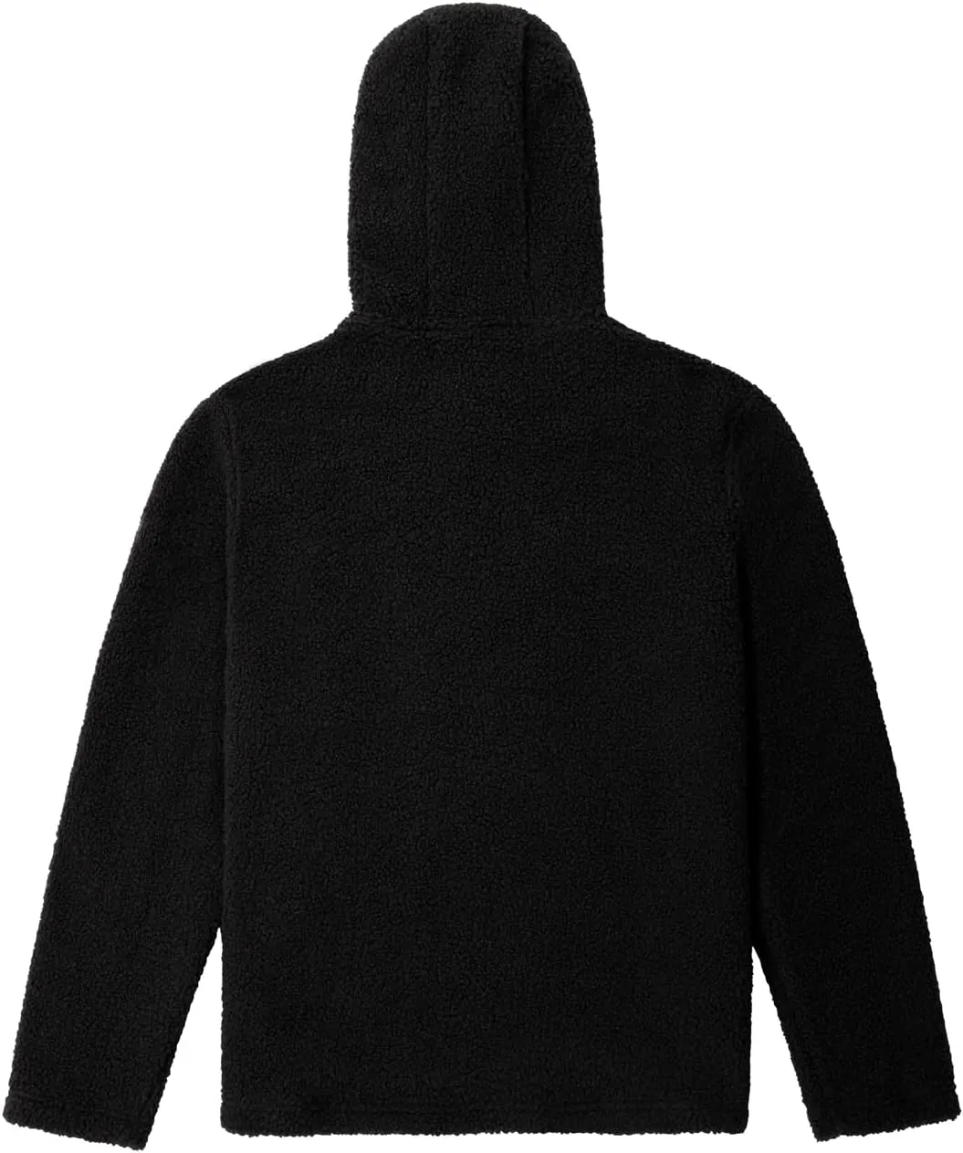 chouyatou Men's Tribal Aztec Printed 1/4 Zip Fuzzy Sherpa Pullover Sweatshirt Hoodie