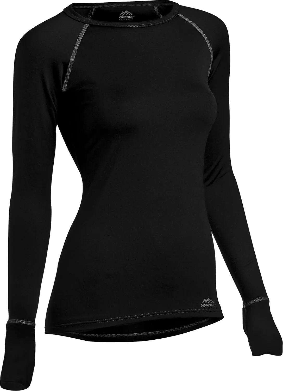 ColdPruf Women's Quest Performance Base Layer Long Sleeve Crew Neck Top
