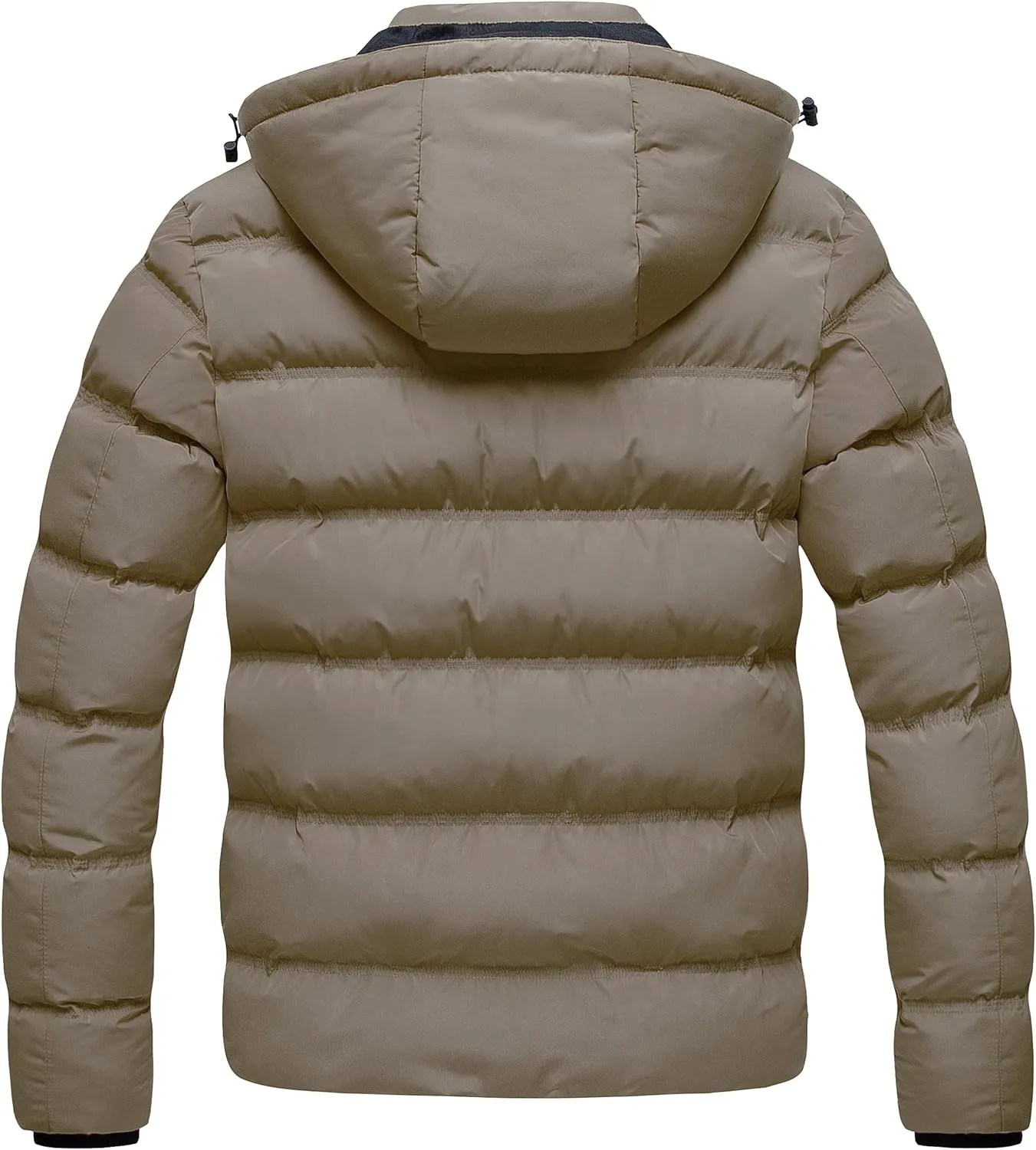 CREATMO US Men's Puffer Jacket Waterproof Winter Parka jacket Warm Thicken Ski Coat