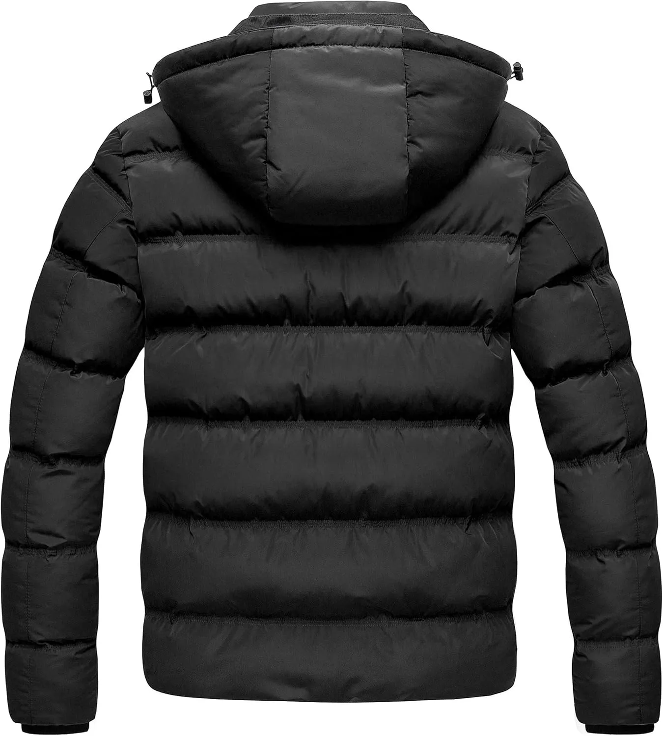 CREATMO US Men's Puffer Jacket Waterproof Winter Parka jacket Warm Thicken Ski Coat