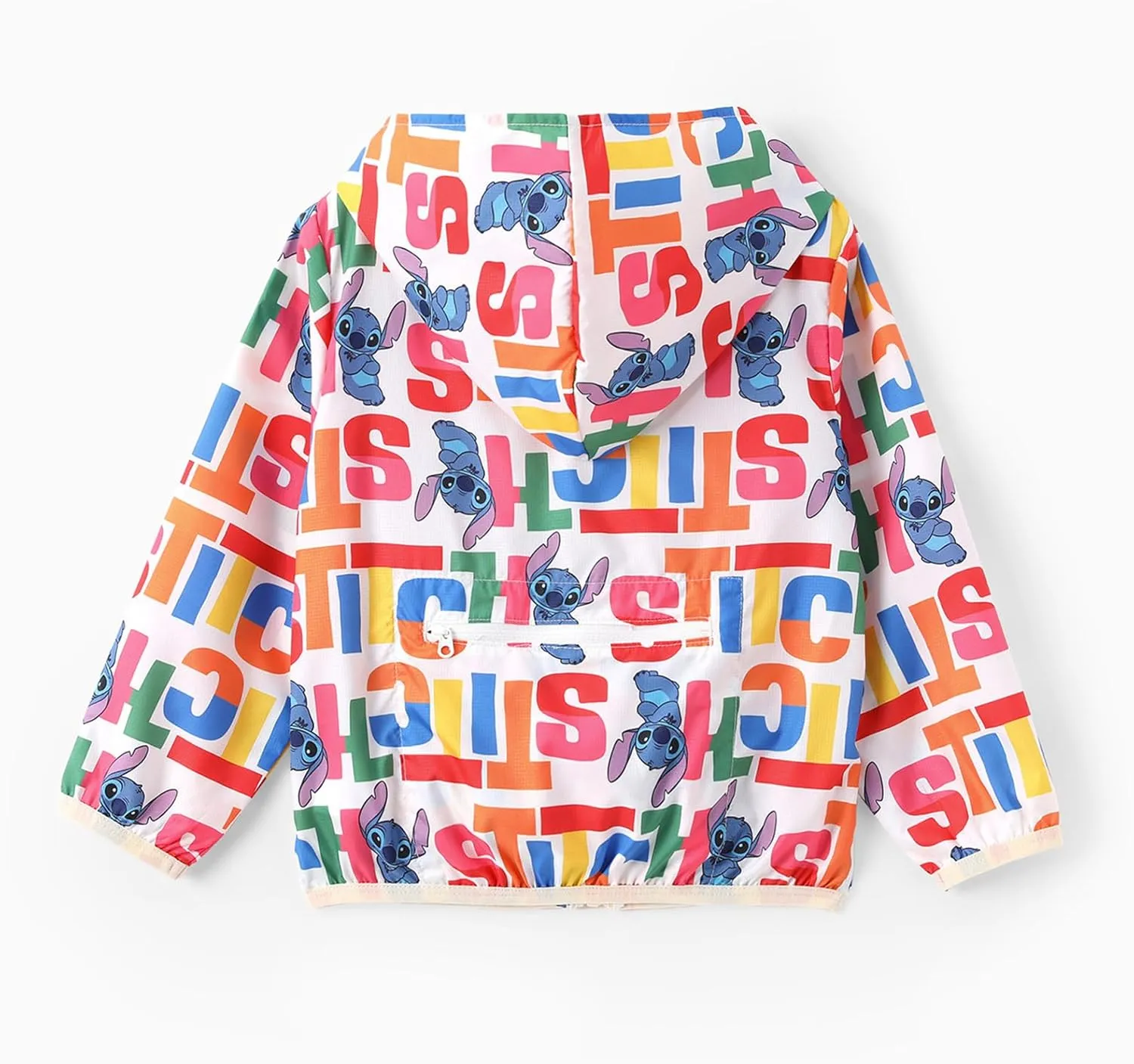 Disney Minnie Mouse Mickey Mouse Stitch Kids Varsity Bomber Jacket Lightweight Button-up Sweatshirt Toddler-Big Kids