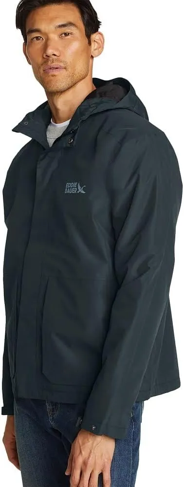Eddie Bauer Men's Packable Waterproof Rainfoil Storm Jacket