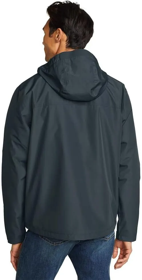 Eddie Bauer Men's Packable Waterproof Rainfoil Storm Jacket