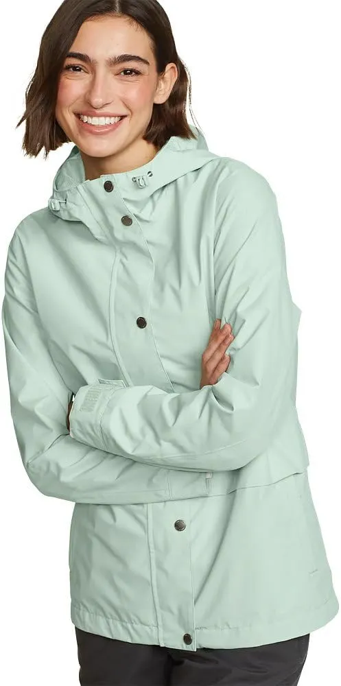 Eddie Bauer Women's Rainfoil Storm Waterproof Jacket