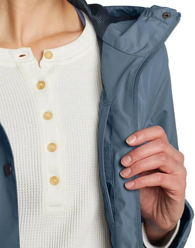 Eddie Bauer Women's Rainfoil Storm Waterproof Jacket