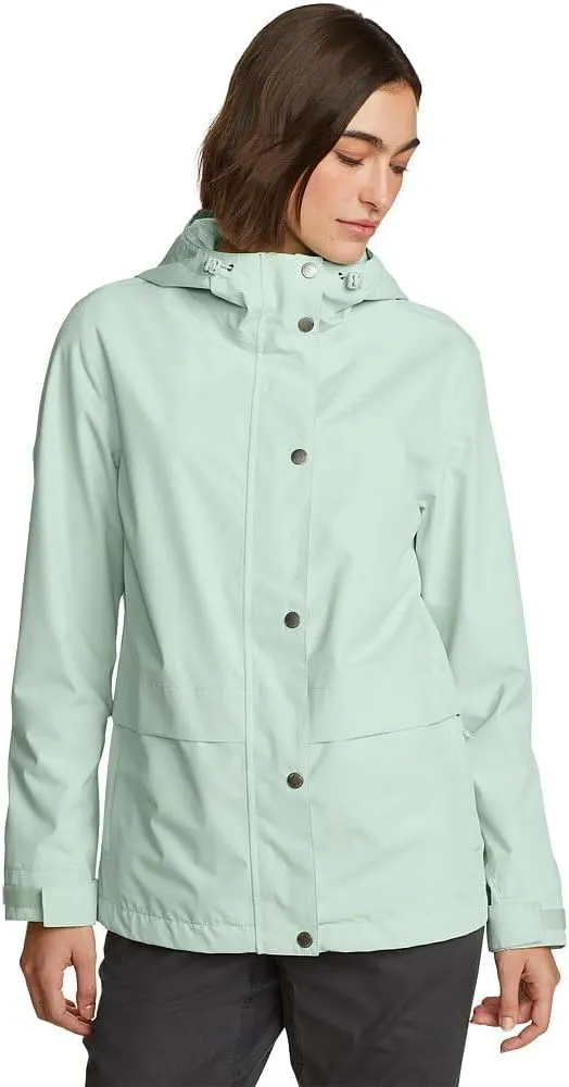 Eddie Bauer Women's Rainfoil Storm Waterproof Jacket