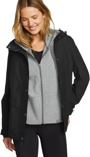 Eddie Bauer Women's Rainfoil Storm Waterproof Jacket