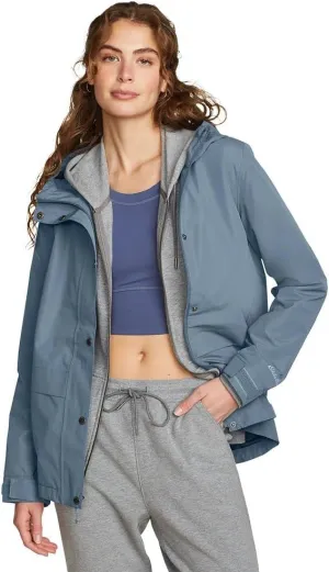 Eddie Bauer Women's Rainfoil Storm Waterproof Jacket