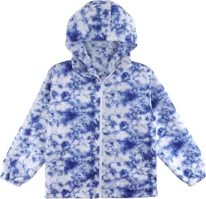 ESTAMICO Boys Windbreaker Jacket Fashion Hoodies Outwear Coat Waterproof Zipper Raincoat, 4T-12