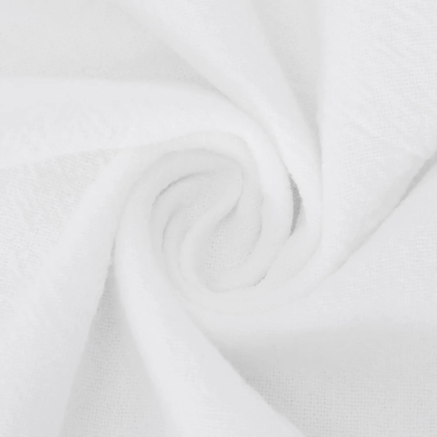 Firzero Cotton Linen Dresses for Women, Summer Casual Loose Crew Neck 3/4 Sleeve Midi Dress, Trendy Elegant Plain Beach Dress