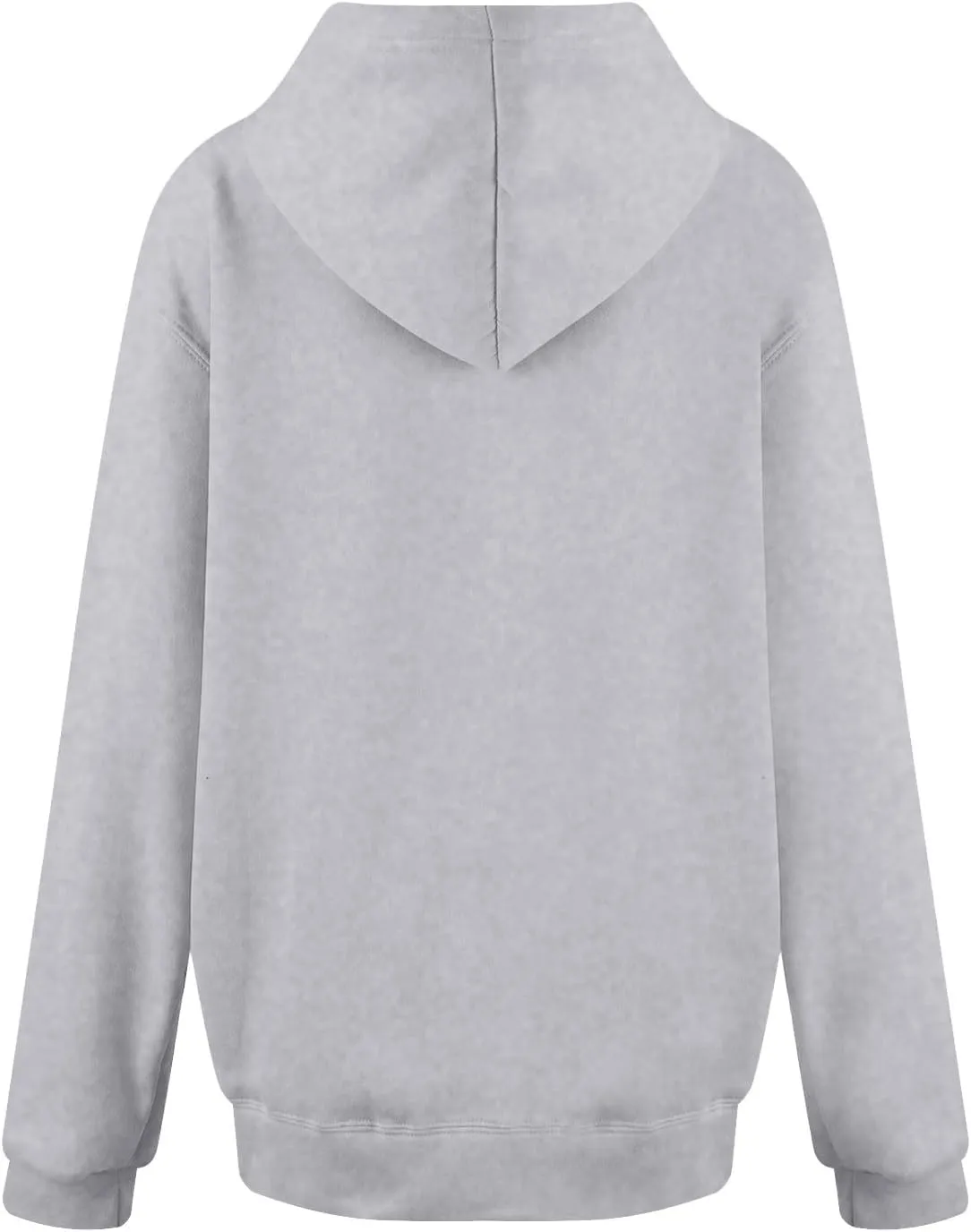 Fleece Hoodie Women Long Sleeve Drawstring Hooded Sweatshirt with Pockets Relaxed Fit Comfy Pullover Fall Sweater