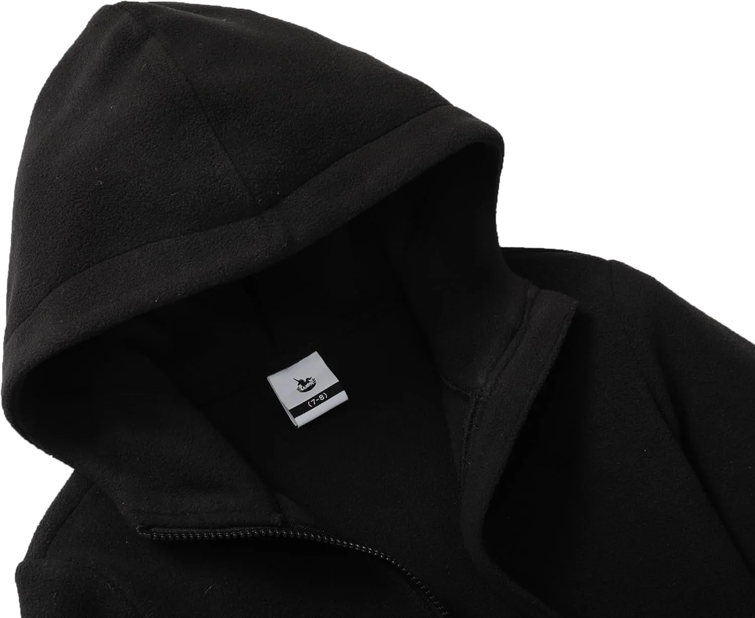 Girls Soft Brushed Fleece Full-Zip Sport Hooded Sweatshirts Kids Lightweight Outwear Jacket