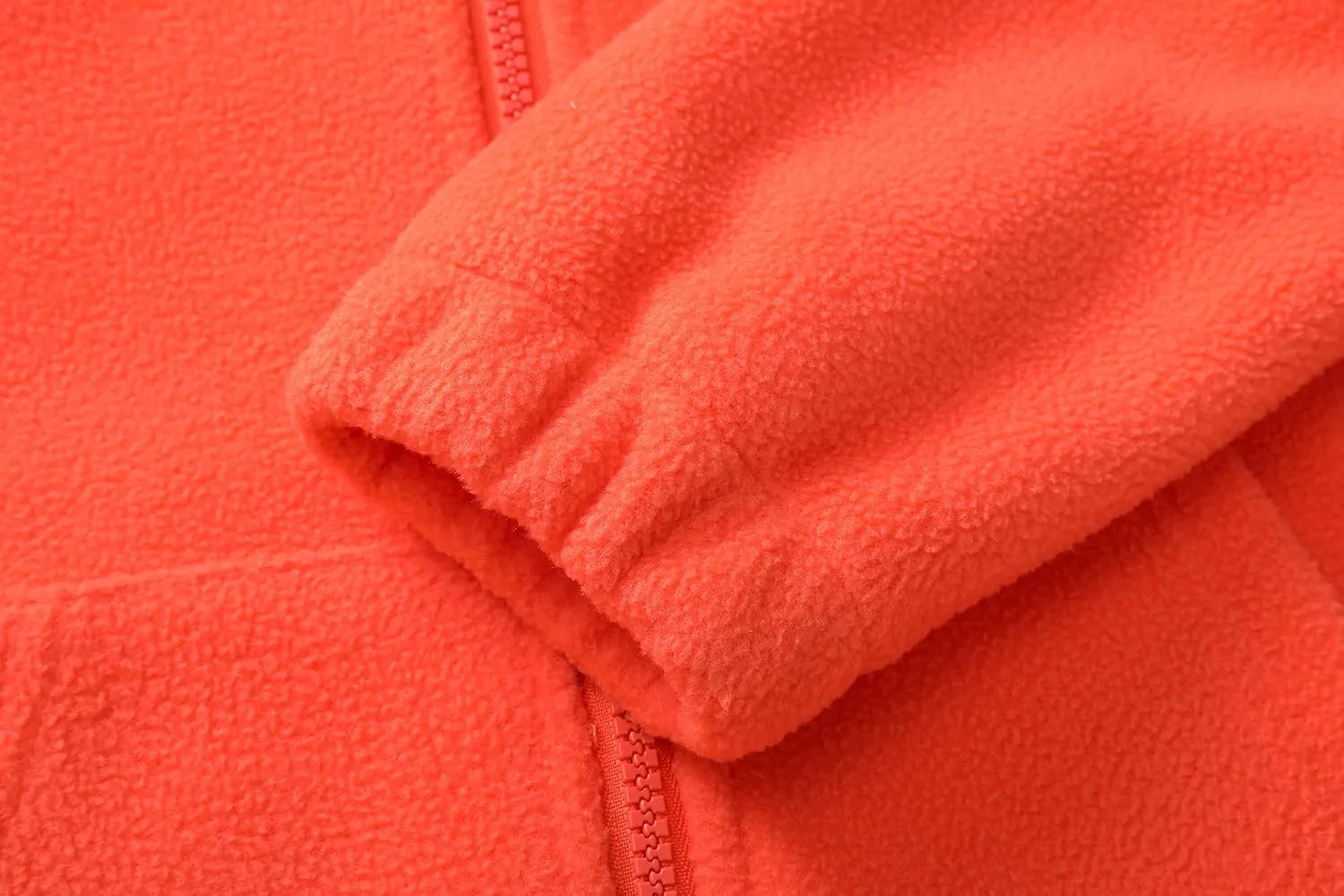 Girls Soft Brushed Fleece Full-Zip Sport Hooded Sweatshirts Kids Lightweight Outwear Jacket