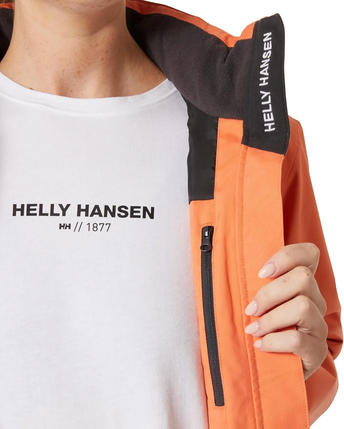 Helly-Hansen Womens Crew Hooded Sailing Jacket 2.0