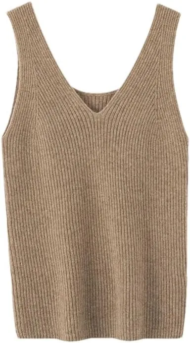 Hgvcfcv Womens Undershirts Camisole Slim Fitted Camis Women's Soft Wool Camisole