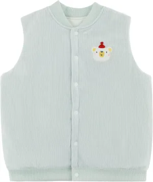 High Thick Baby Vest for Girls&Boys, Button Down Purcotton Toddler Cardigan Girl&Boys for Spring&Fall&Winter