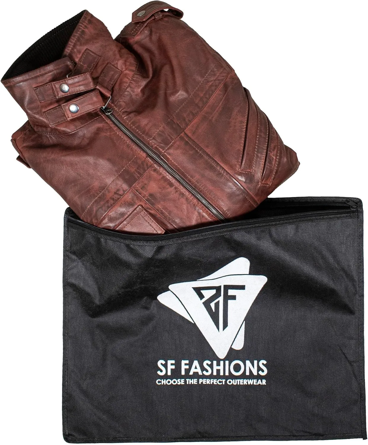 Hooded Leather Jacket For Men | Bomber Leather Jacket Mens with Removable Hood