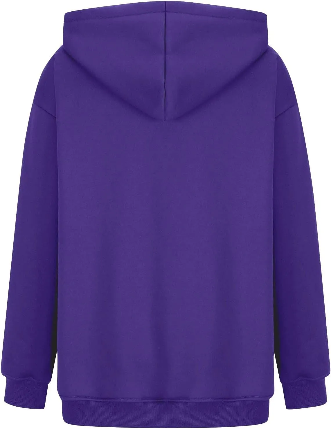 Hoodies for Women Casual Long Sleeve Drawstring Sweatshirt Lightweight Comfy Fleece Pullover Sweaters with Pocket