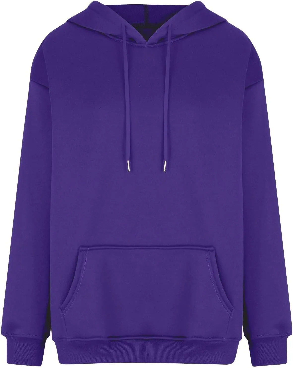 Hoodies for Women Casual Long Sleeve Drawstring Sweatshirt Lightweight Comfy Fleece Pullover Sweaters with Pocket