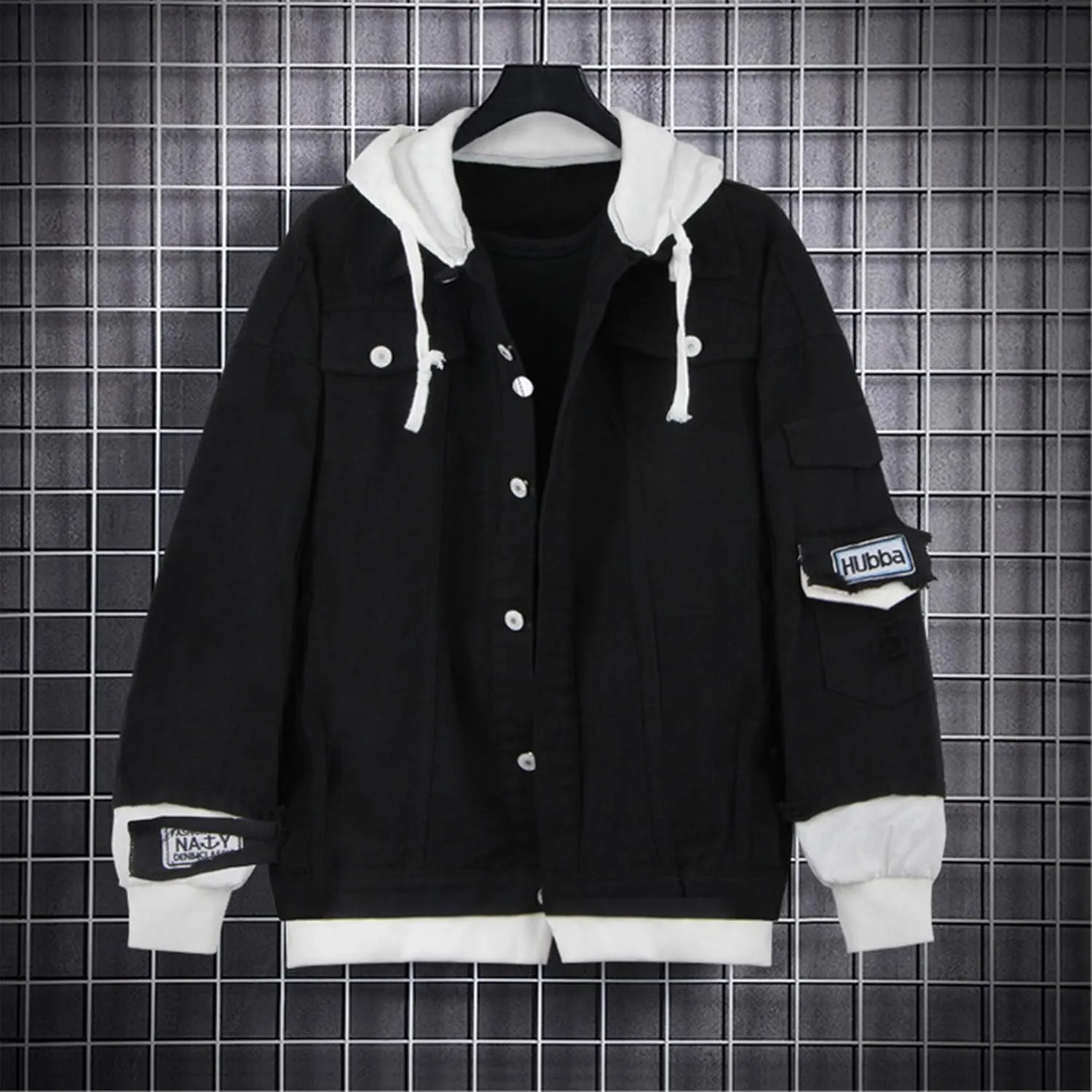 ISaikoy Anime Hells Paradise JigokuRaku Denim Jacket Long Sleeve Jeans Sweatshirt Sweater Hoodie