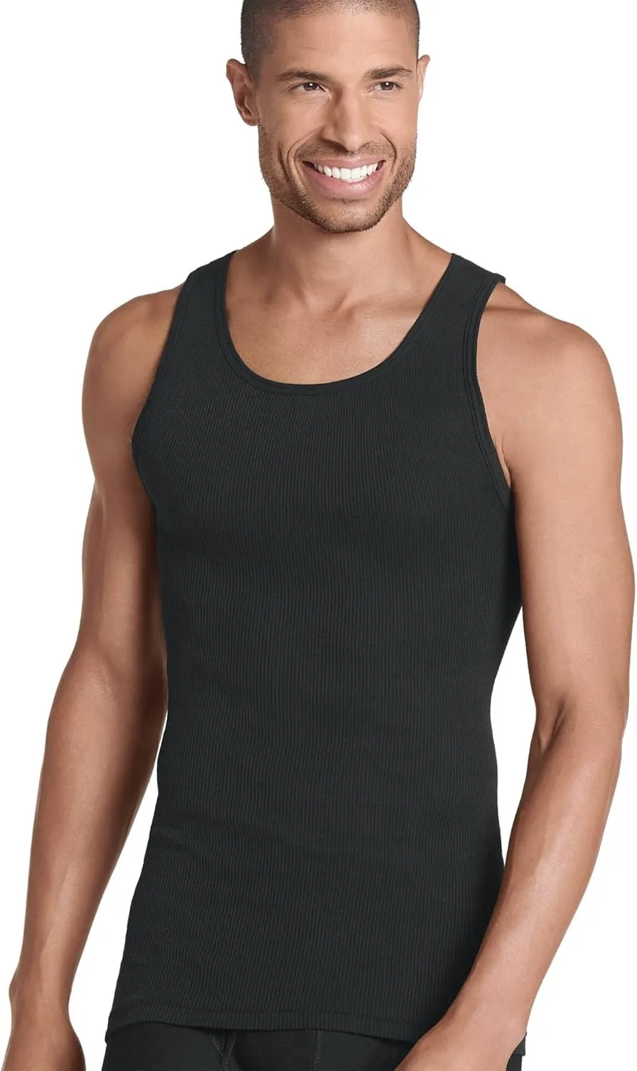 Jockey Men's Undershirt Tall Man Classic A-Shirt Tank - 2 Pack