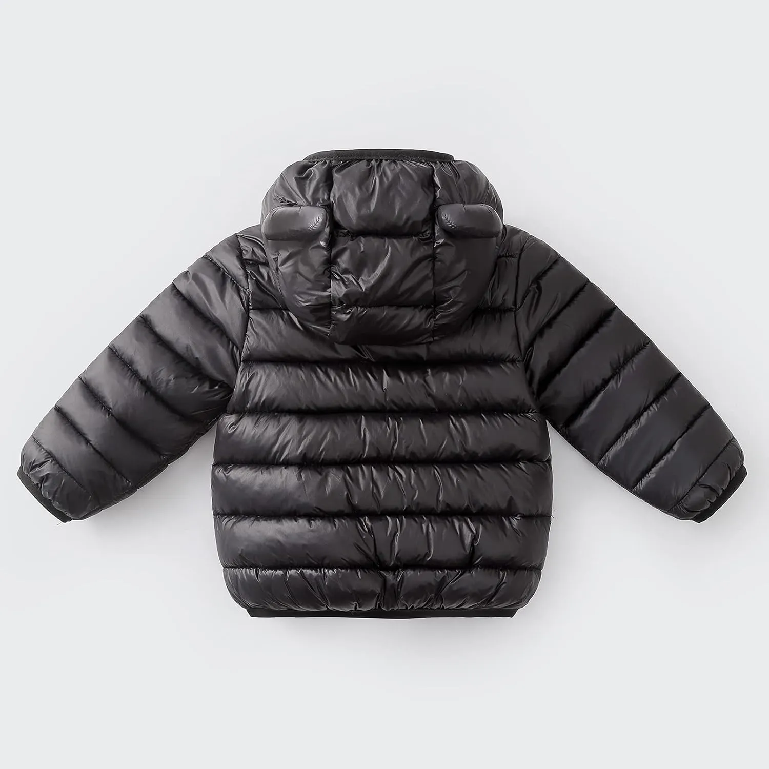 Kids Toddler Baby Girls Boys Winter Warm Thick Cotton Down Hooded Padded Clothes Coat Winter Jacket Coat Outer Clothing