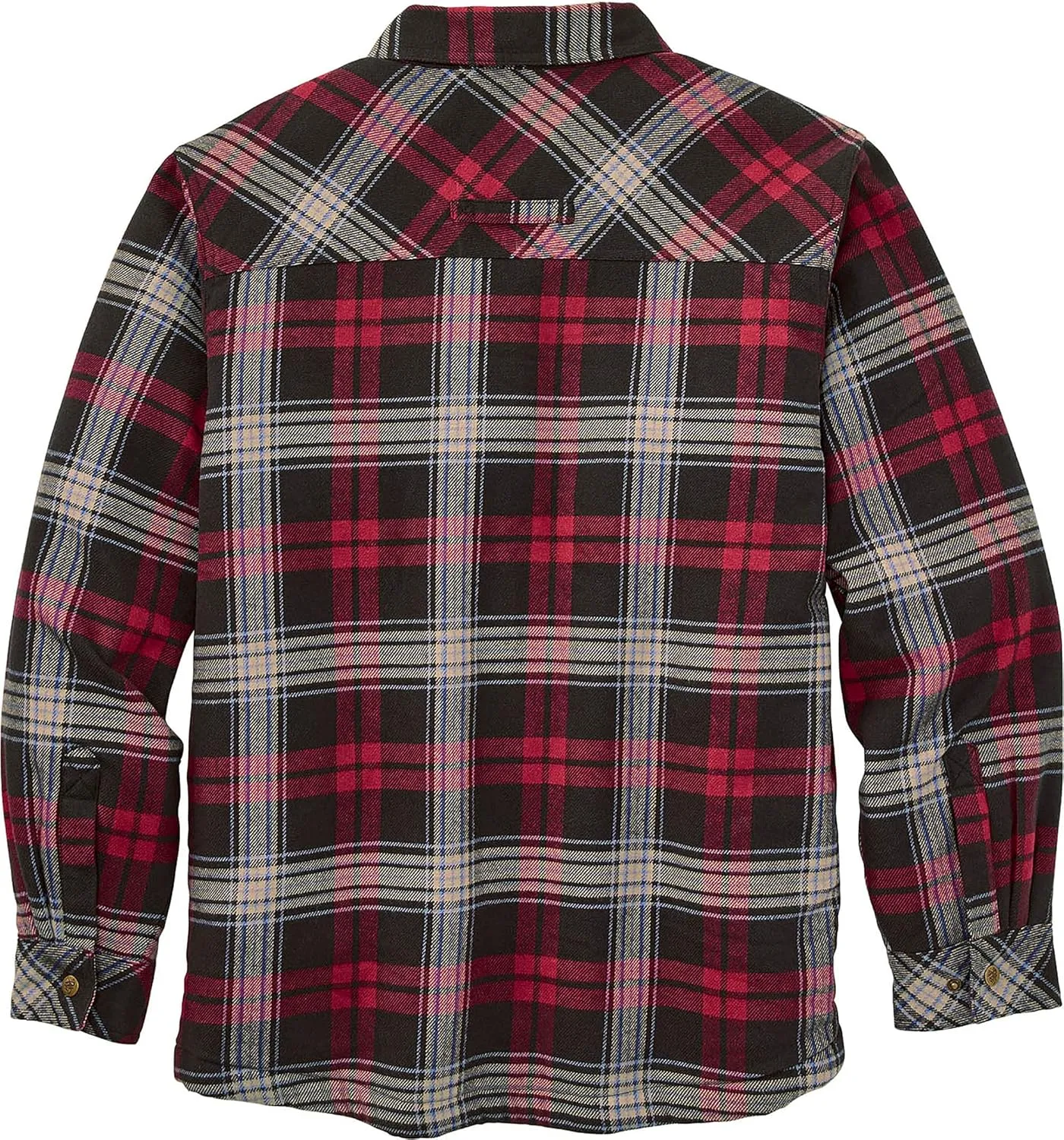 Legendary Whitetails Men's Deer Camp Berber Lined Flannel Shirt Jacket