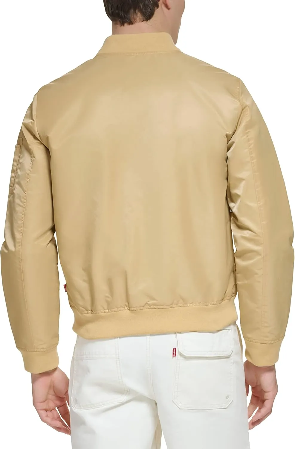 Levi's Men's MA-1 Flight Lightweight Zip-Up Bomber Jacket