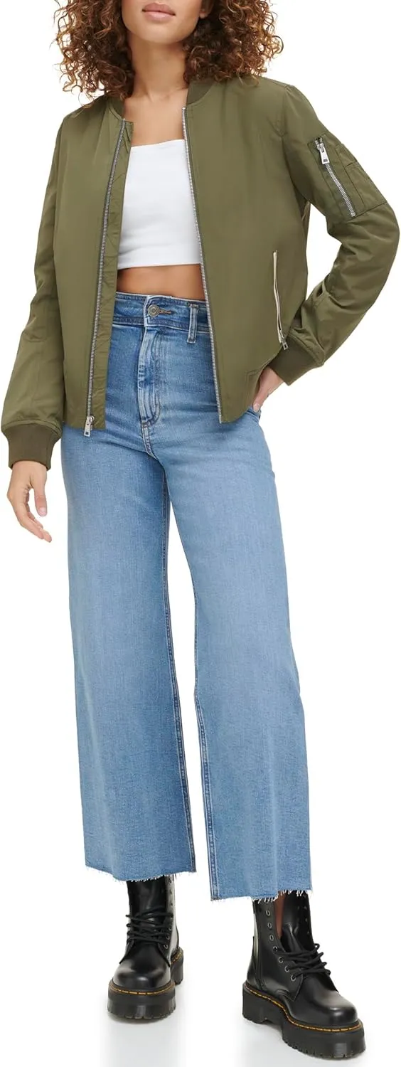 Levis Women's Melanie Newport Bomber Jacket (Regular & Plus Size)