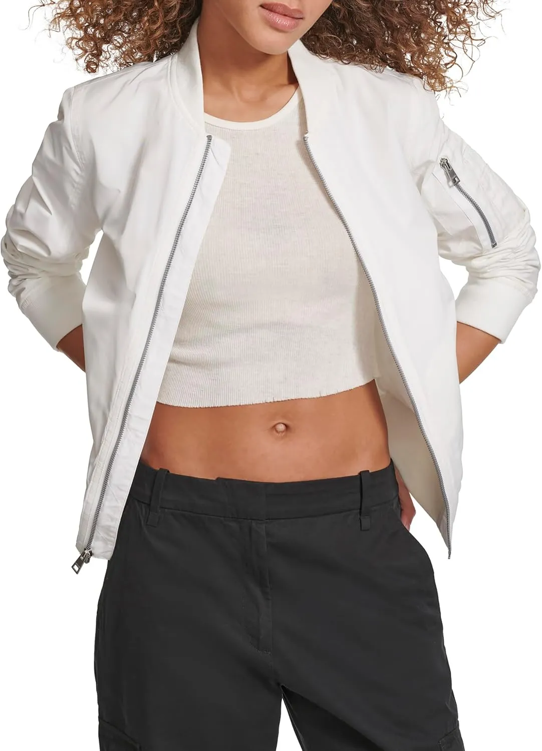 Levis Women's Melanie Newport Bomber Jacket (Regular & Plus Size)