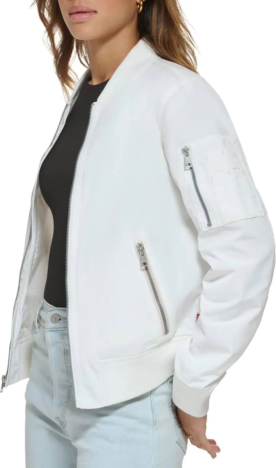 Levis Women's Melanie Newport Bomber Jacket (Regular & Plus Size)