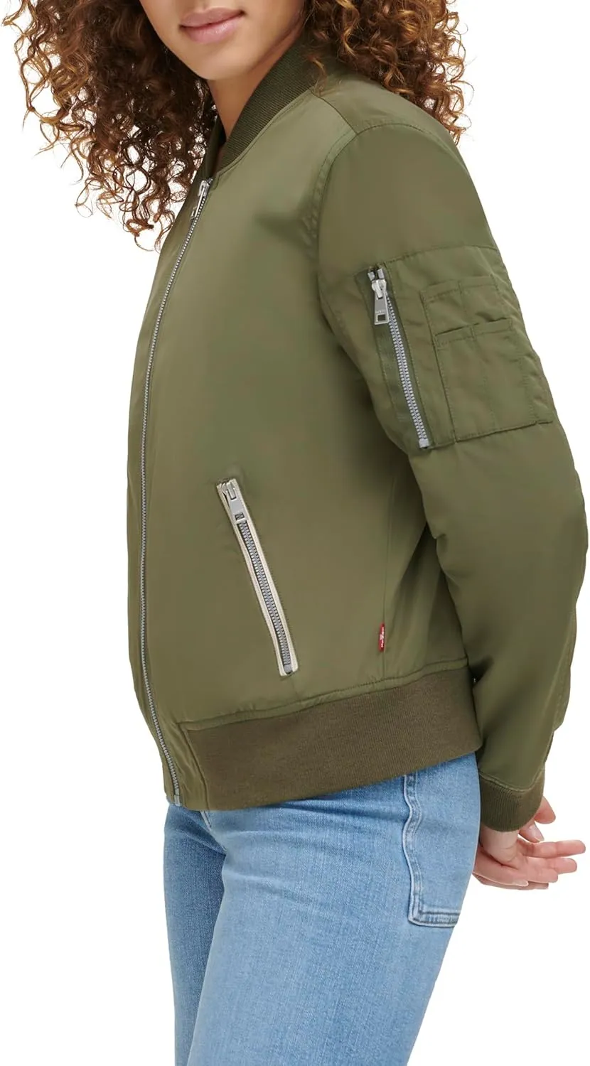 Levis Women's Melanie Newport Bomber Jacket (Regular & Plus Size)