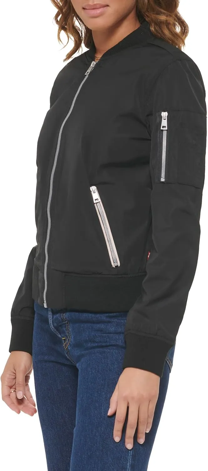 Levis Women's Melanie Newport Bomber Jacket (Regular & Plus Size)