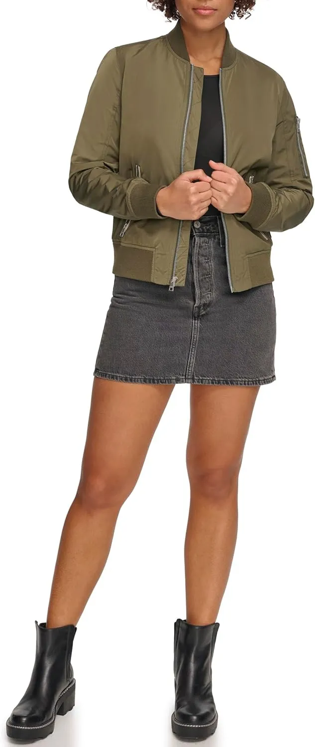 Levis Women's Melanie Newport Bomber Jacket (Regular & Plus Size)