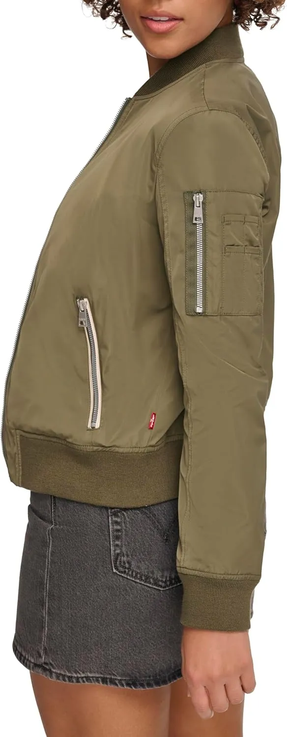 Levis Women's Melanie Newport Bomber Jacket (Regular & Plus Size)