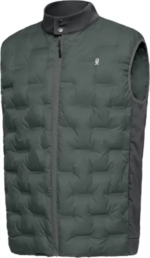 Little Donkey Andy Men's Lightweight Puffer Vest, Outdoor Windproof Sleeveless Jacket for Hiking Travel Golf